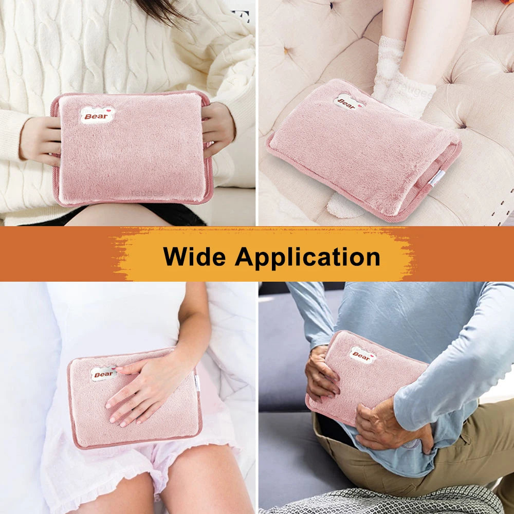 EmberPouch™ Plush Electric Hand Warmer