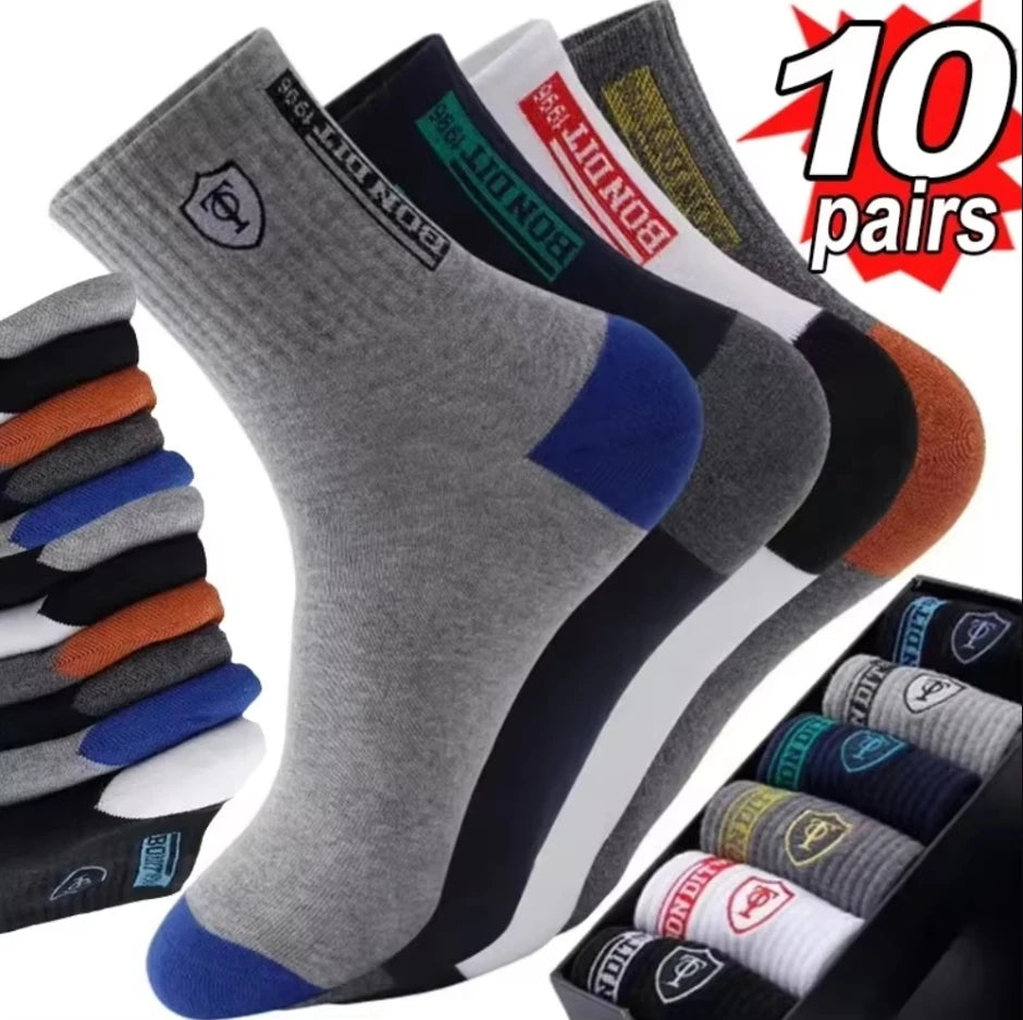 HeritageStride™ Vintage Winter Sock Set (5-Pack)