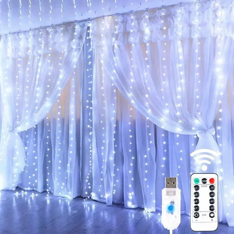 LED Lights Fairy String Curtain Lights